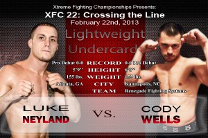 XFC 22 Neyland vs Wells | officialxfc.com/xfc22 XFC 22 Neyland vs Wells | officialxfc.com/xfc22