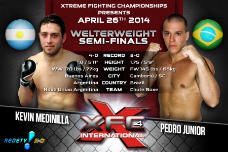 XFCi 4 Kevin Medinilla X Pedro Junior
